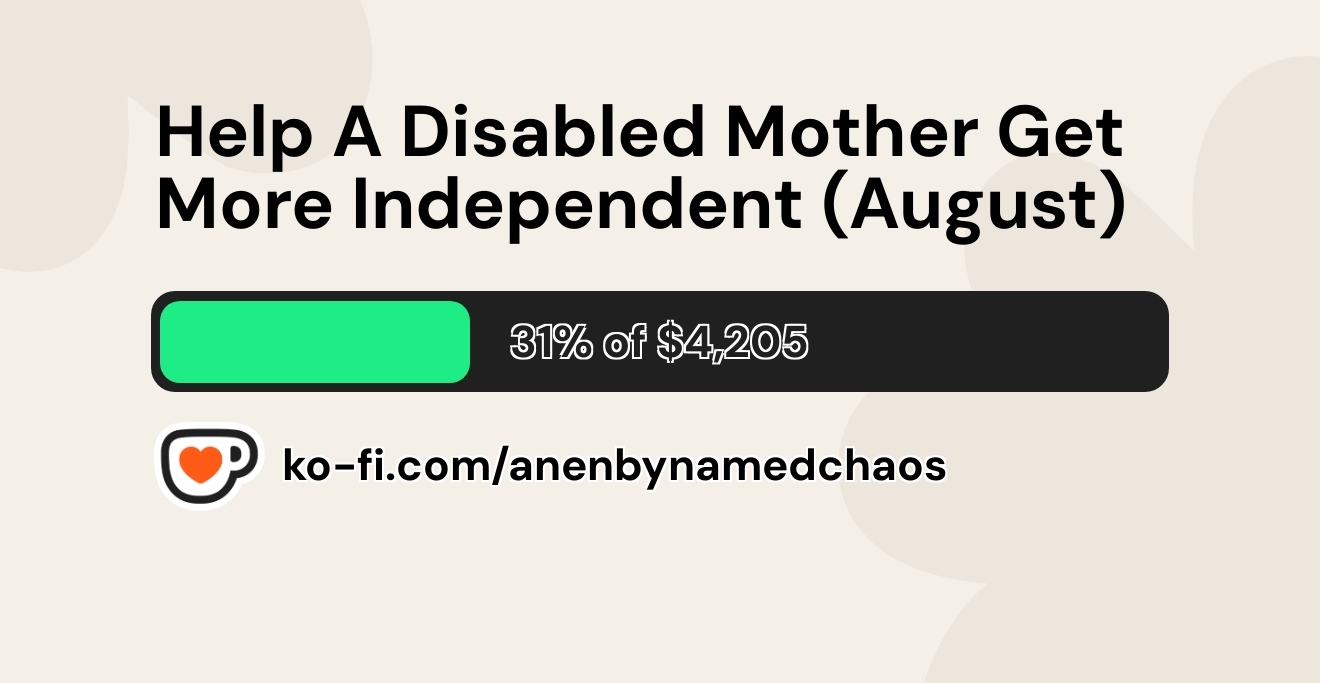 ChaosIsCrying's tweet card. Become a supporter of Chaos today!