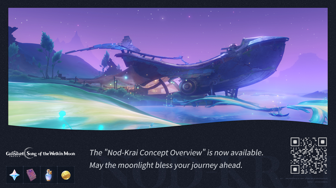 darkchizu's tweet card. May the moonlight bless your journey ahead.