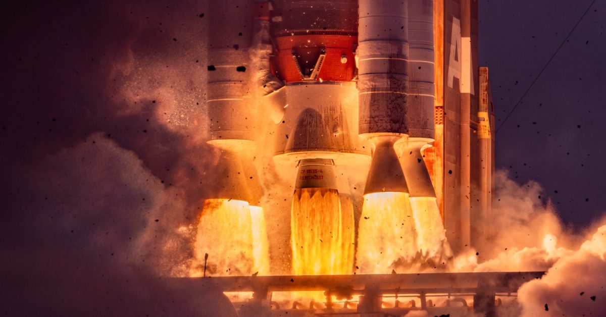 space_explored's tweet card. As United Launch Alliance rolled out its second Atlas V mission of the year on June 23, it wasn’t just...