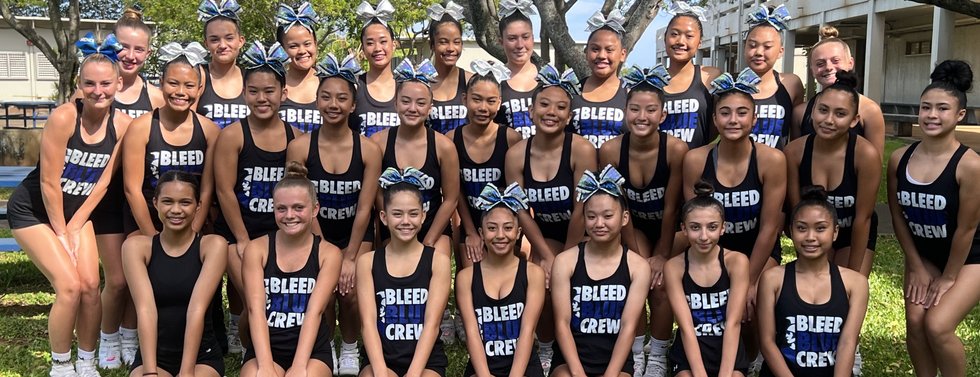 RaymondMaae's tweet card. Sponsor Moanalua Cheerleading (2025 - 2026) on Blast Athletics