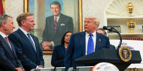dannowicki's tweet card. President Trump can't unilaterally block a stadium deal for the Washington Commanders to return to DC. But he has ways he can try to intervene.
