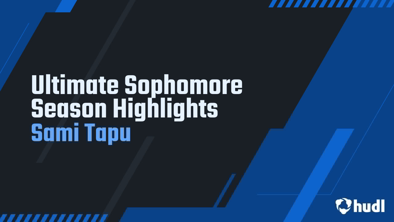 Tapu_S27's tweet card. Ultimate Sophomore Season Highlights