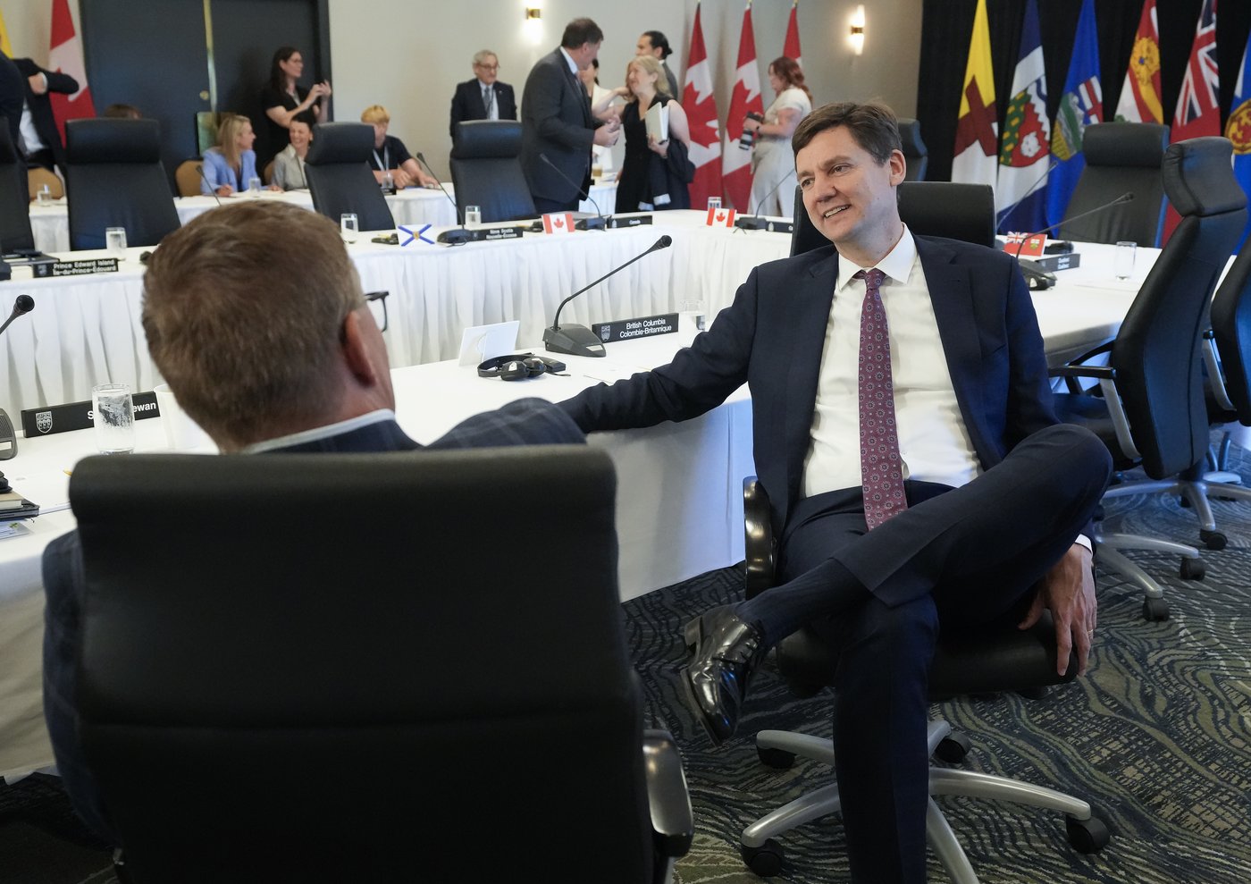 CityNewsVAN's tweet card. Eby says "most Canadians would be proud" to be considered mean and "nasty" for standing up for their sovereignty and economy.