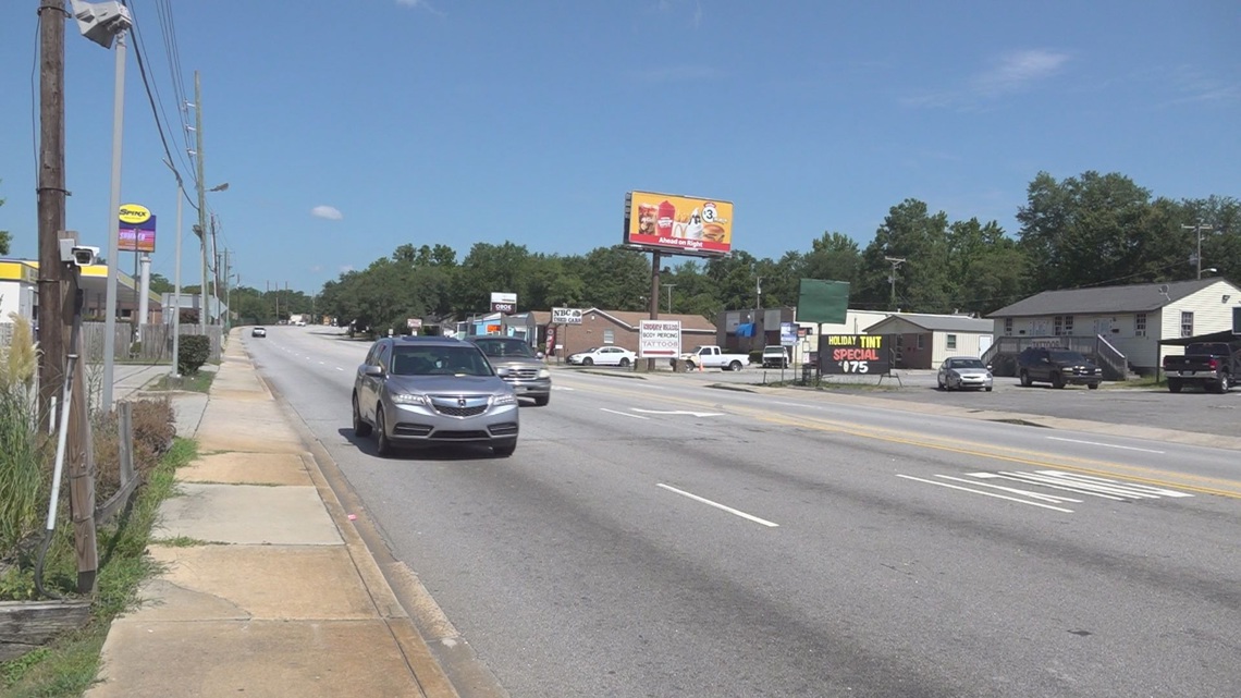 WLTX's tweet card. The project would stretch more than a mile through neighborhoods near Dent Middle School and Jackson Creek Elementary