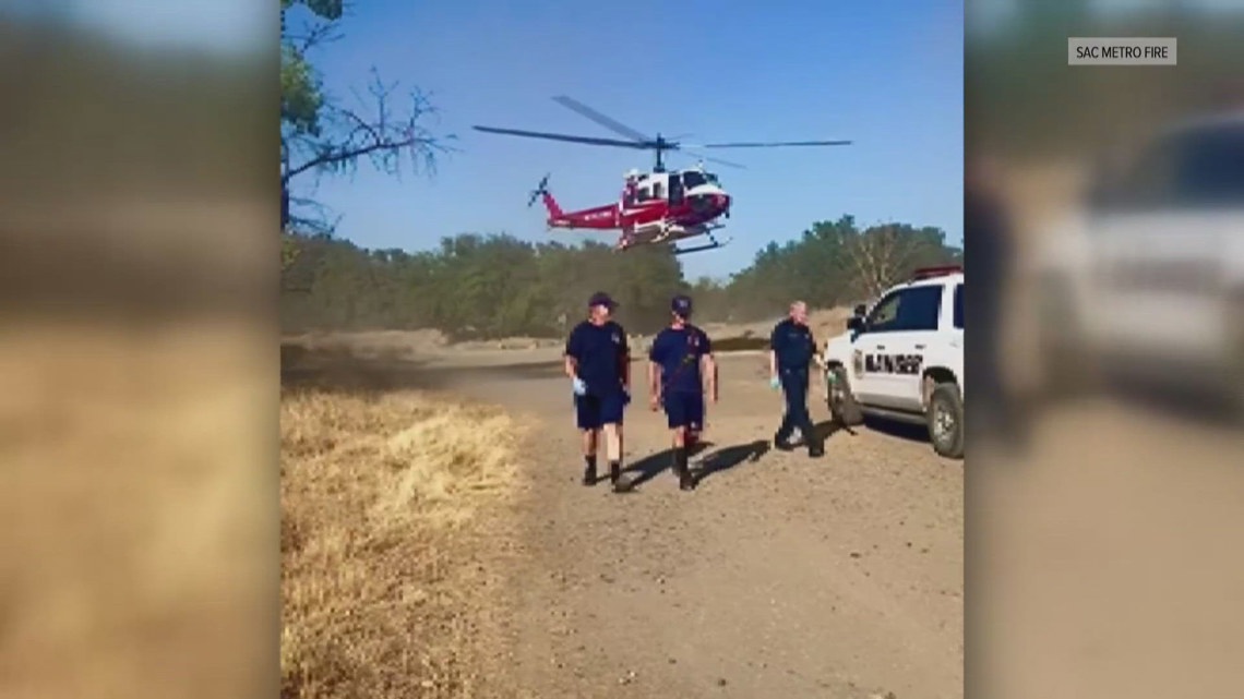 ABC10's tweet card. The 24-year-old Sacramento woman was out with family when she waded from a shallow area into deeper, more dangerous waters without a life vest, fire officials said.