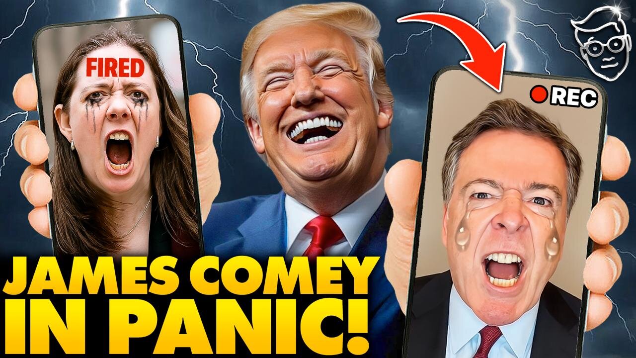 SilverdaggerZZZ's tweet card. YIKES: Comey Releases New Tearful 'Hostage Video' Responding To Trump, Calls For Fed Insurrection!?