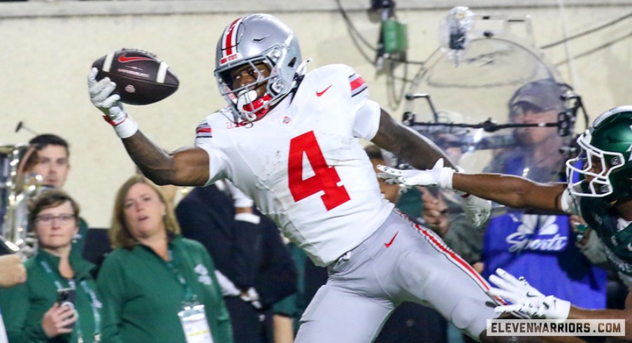 11W's tweet card. Jeremiah Smith is nearly incomparable, but Indiana coach compared the generational wideout to Julio Jones at Big Ten Media Days: "A Little Looser, More Flexible – Maybe a Hair Faster."