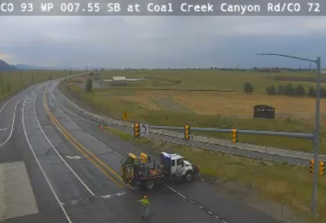 KDVR's tweet card. Highway 93 was closed between Highway 72 and 120th Avenue on Tuesday night due to a crash, the Colorado State Patrol reported.