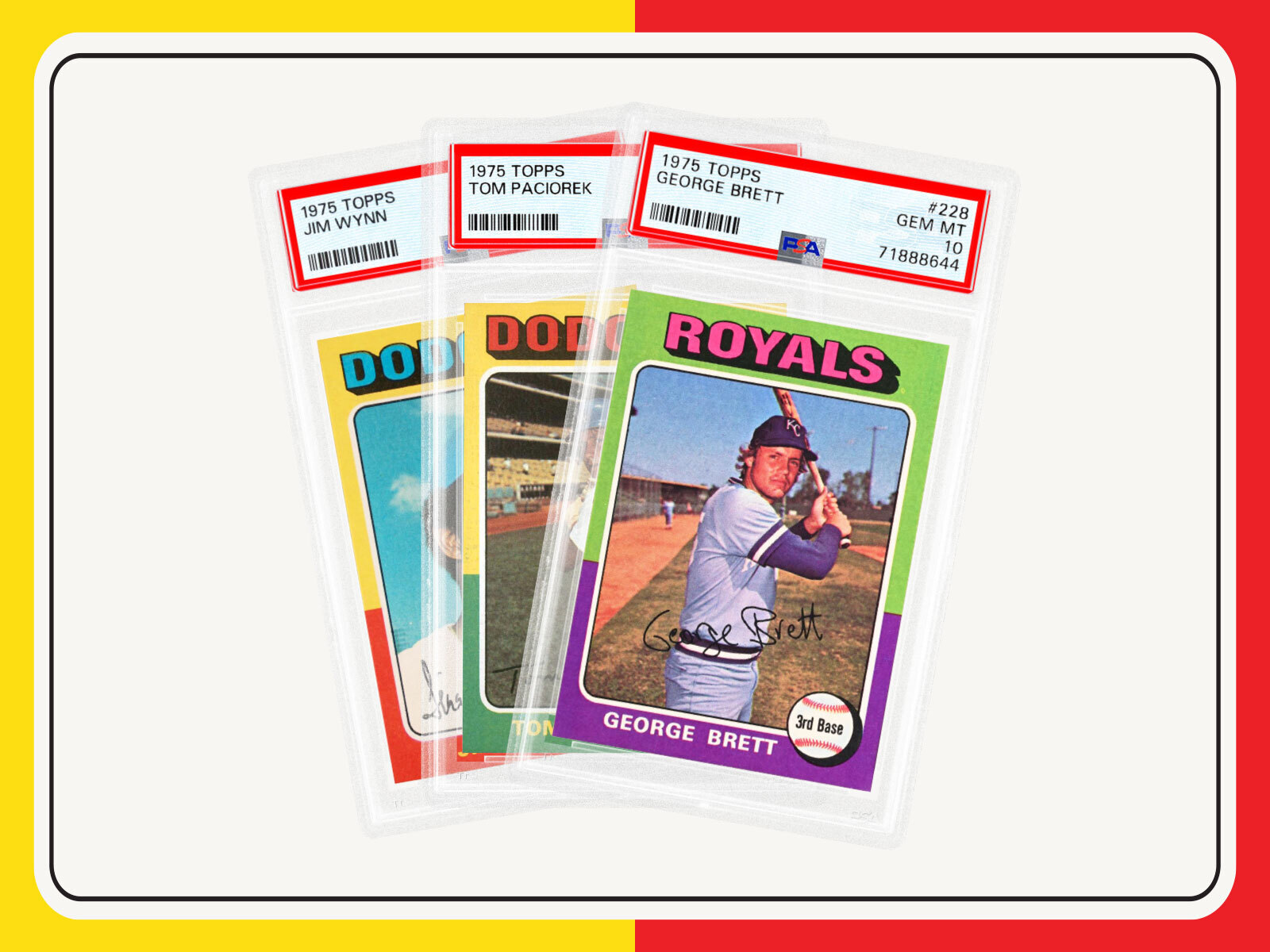 natsturner's tweet card. The biggest challenge when it comes to writing about the 1975 Topps baseball set is to avoid using the word “iconic” too often. Let’s just go ahead and get it out now.