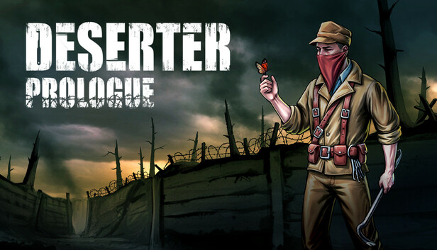ChadJohnsonVO's tweet card. Deserter: Prologue is a free stealth-RPG game. Use stealth, cunning, and thieving skills to escape from a military camp in the heart of a dystopian war.