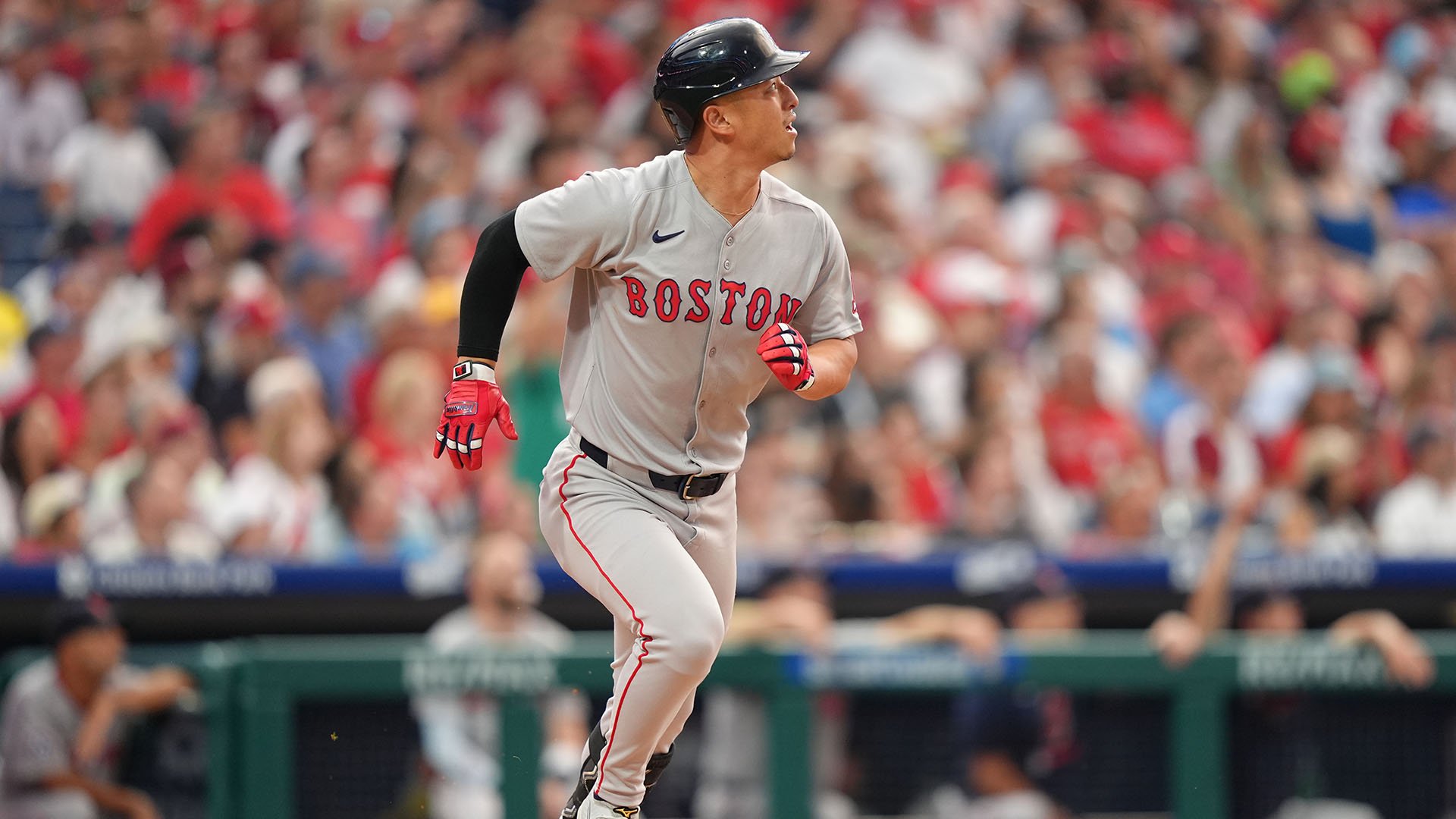 NESN's tweet card. Rob Refsnyder hit a home run in the 4th to avoid a shutout by Phillies pitcher Cristopher Sánchez, who struck out 12 in a complete game.