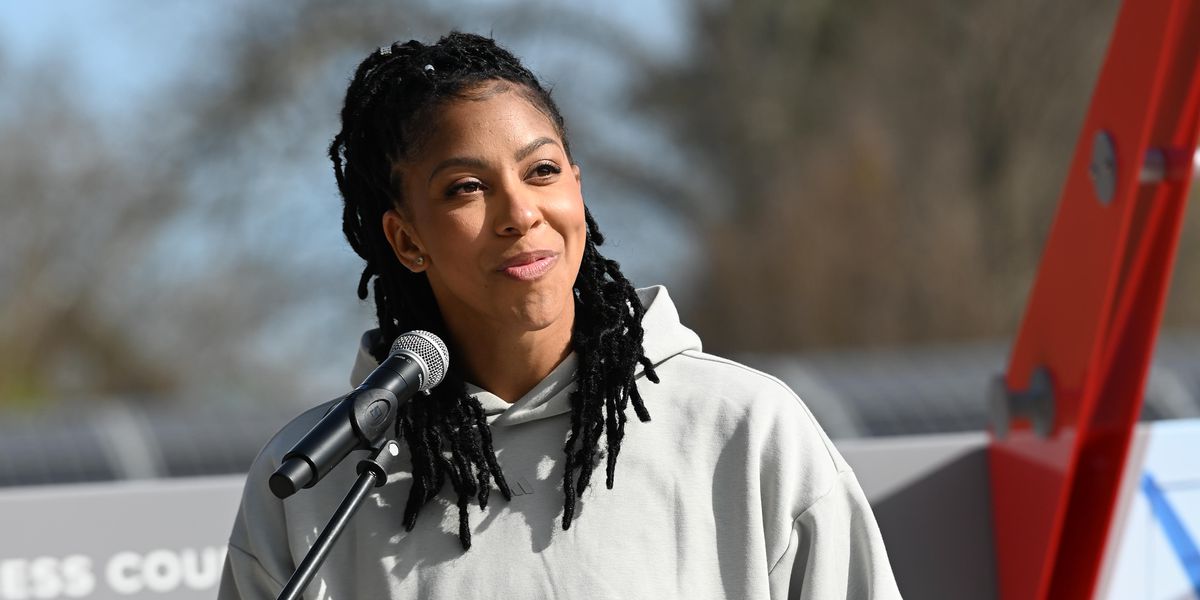 NatFitCampaign's tweet card. Candace Parker, who partnered with Muscle Milk to launch an outdoor gym in Atlanta, hopes to promote everyday health and wellness while providing community members access to full-body workouts—free...