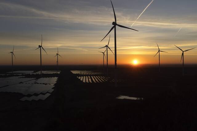 TribLIVE's tweet card. NEW YORK — The global switch to renewable energy has passed a “positive tipping point” where solar and wind power will become even cheaper and more widespread, according to two United Nations reports...
