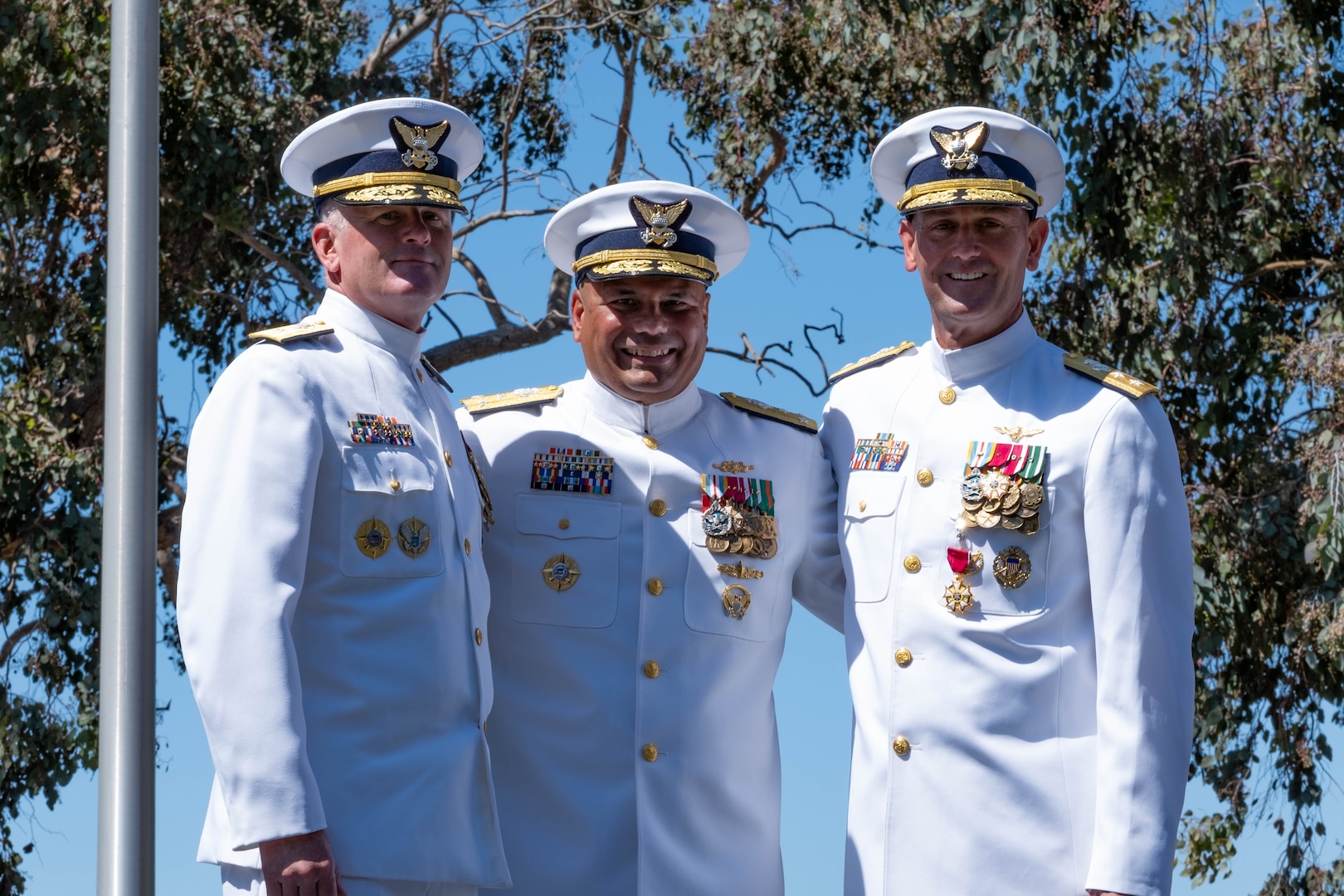 USCGNorCal's tweet card. PHOTOS AVAILABLE: Coast Guard Southwest District personnel hosted a change-of-command ceremony, Tuesday on Coast Guard Island.