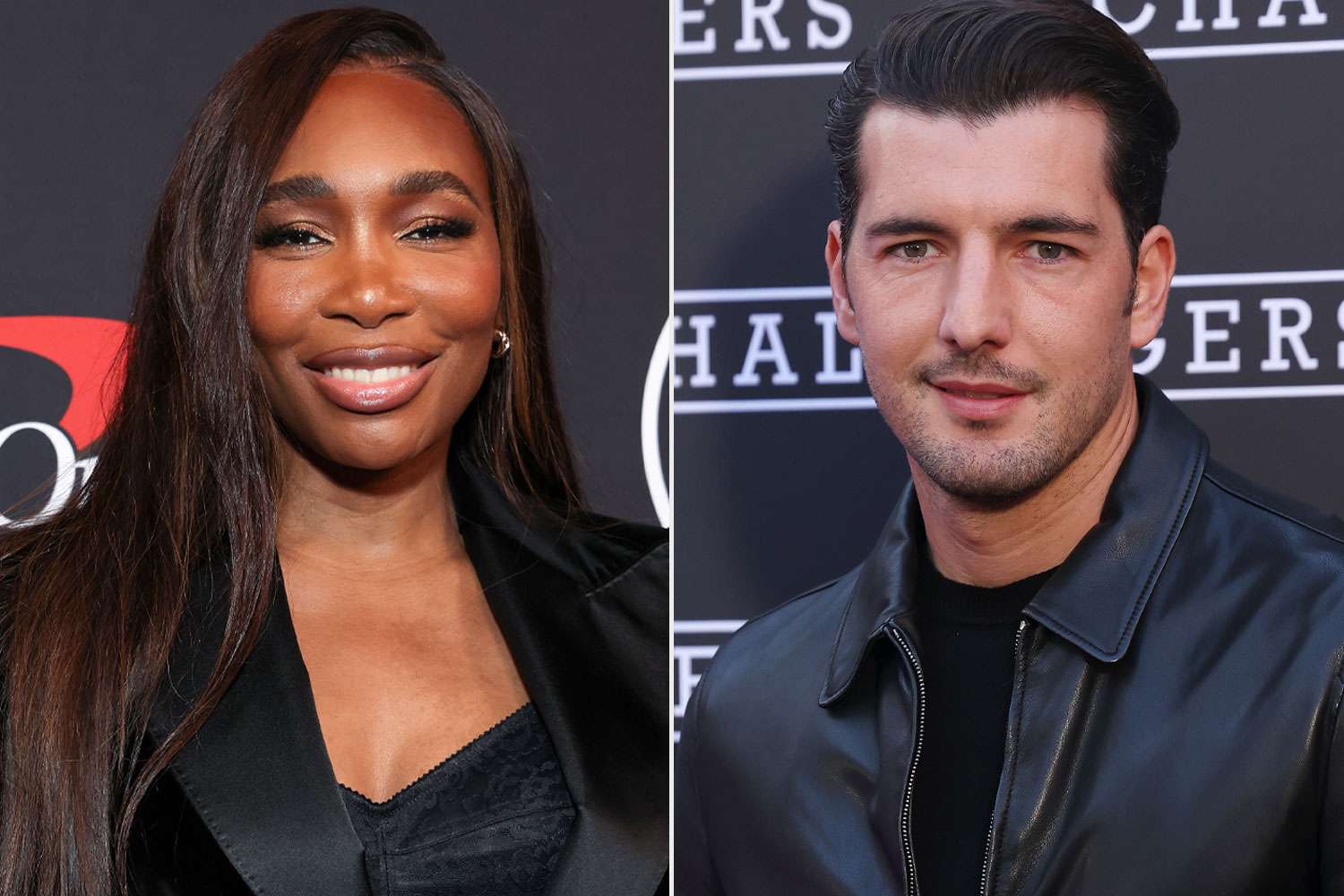 people's tweet card. Venus Williams confirmed that she is engaged to 36-year-old Andrea Preti, a former model, after her first singles match in over a year at the age of 45 on Tuesday, July 22.