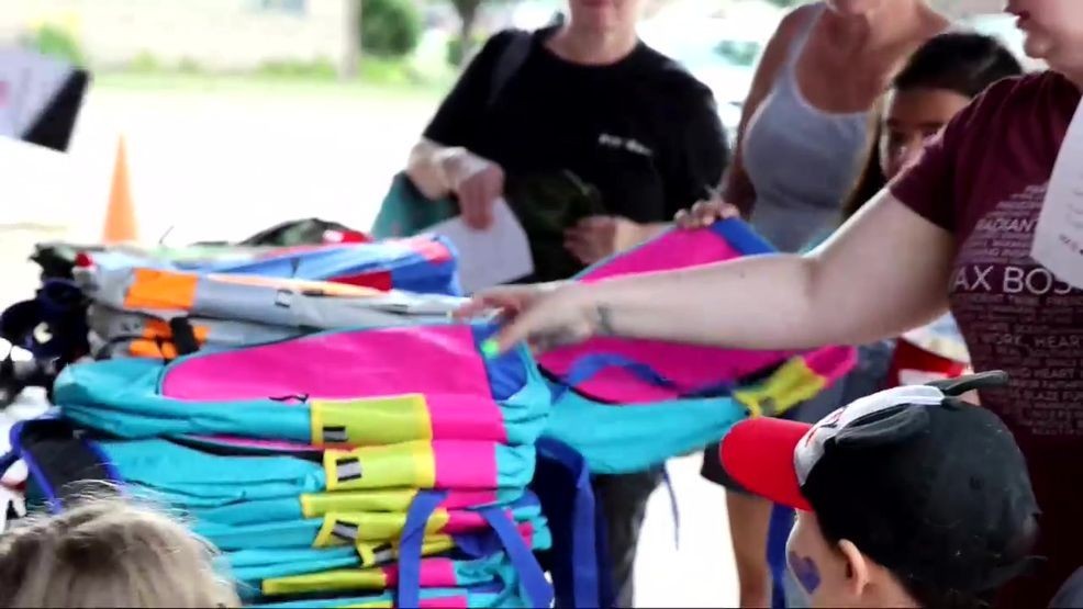 WTOV9's tweet card. This Sunday, July 27, one of the country's largest Verizon authorized retailers, Round Room LLC., is hosting it's 13th Annual School Rocks Backpack Giveaway eve