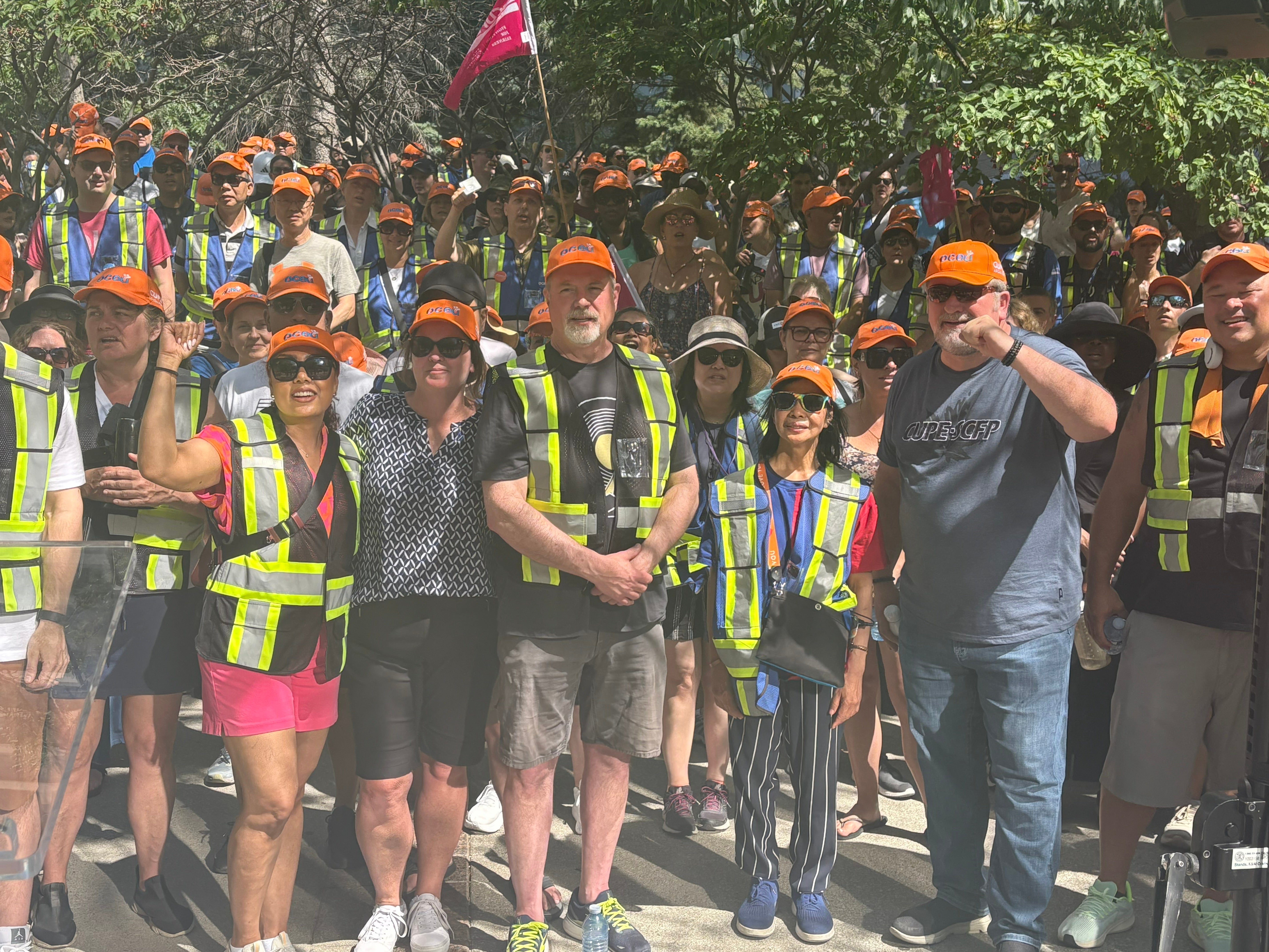 MarkHancockCUPE's tweet card. CUPE National President, Mark Hancock, and National Secretary-Treasurer, Candace Rennick, joined workers on picket lines today to demand that their employers stop the delay tactics and get back to...
