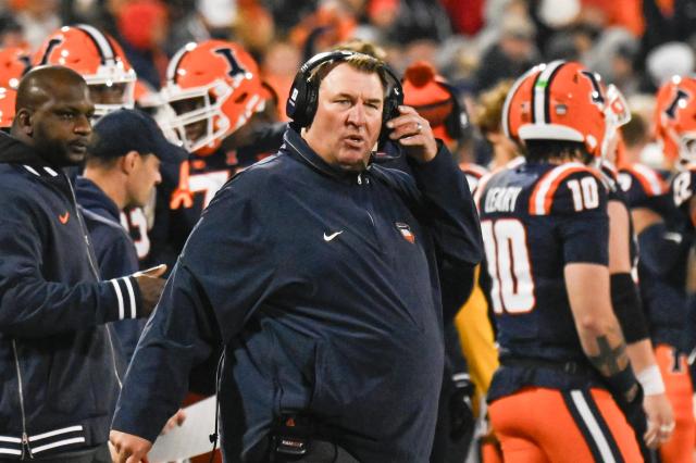 ChicagoSports's tweet card. Illinois football was supposed to be a sleeper, perhaps this year’s version of Indiana. But there’s too much hype coming out of Champaign.