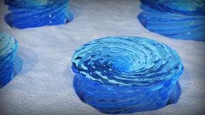 HZBde's tweet card. A team at HZB demonstrates that swirling polar textures can be stabilised and switched. This holds promise for applications in nanoelectronics and information technologies.