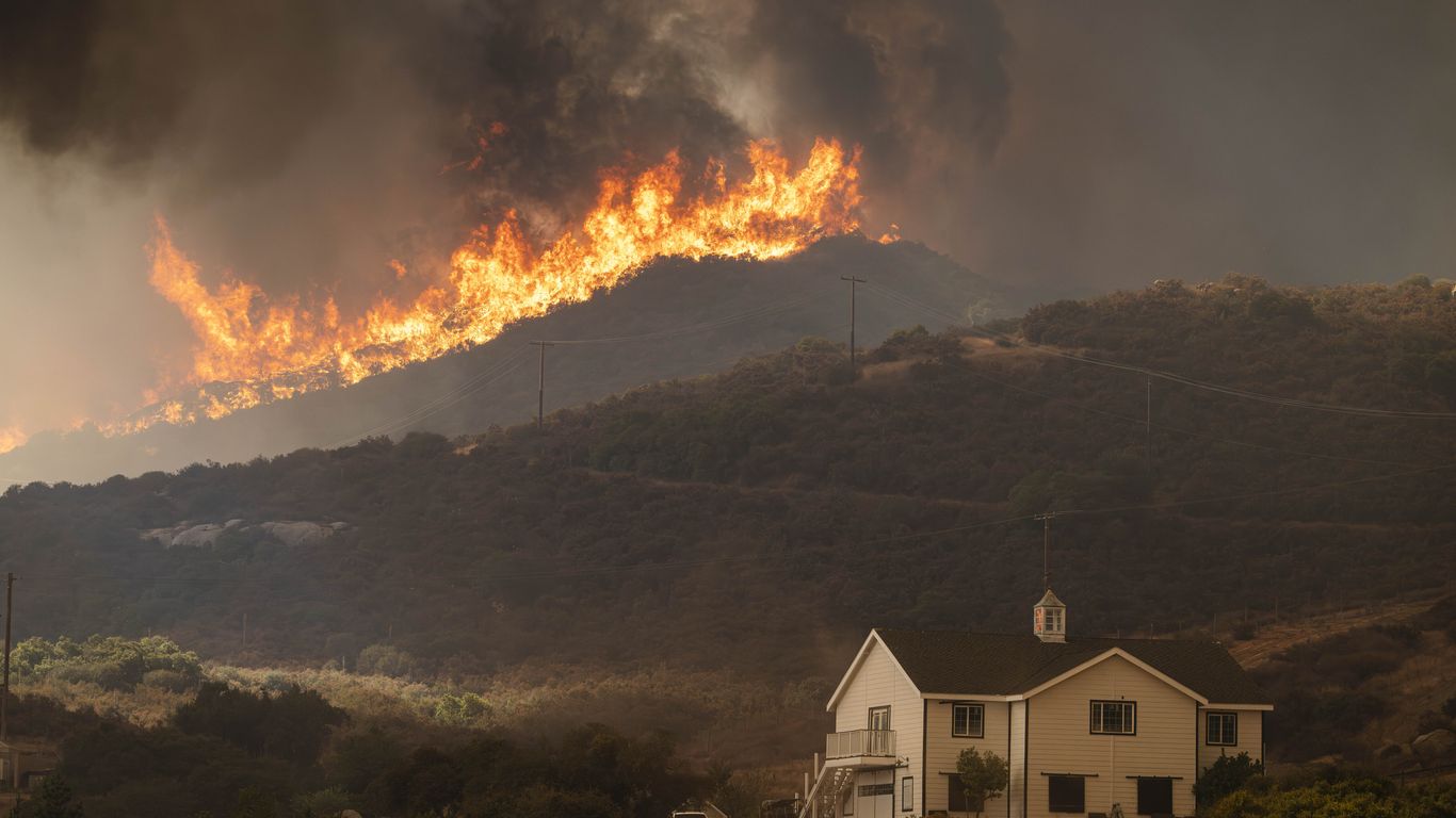 mikeflannigan's tweet card. "Climate whiplash," from cool and wet to record hot and dry, is helping to fuel raging wildfires in the Southwest.