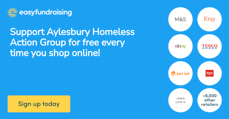 AhagInfo's tweet card. Help Aylesbury Homeless Action Group raise free funds today by shopping online via easyfundraising.org.uk. Shop at no extra cost and raise free donations for Towcestrians Sports Club