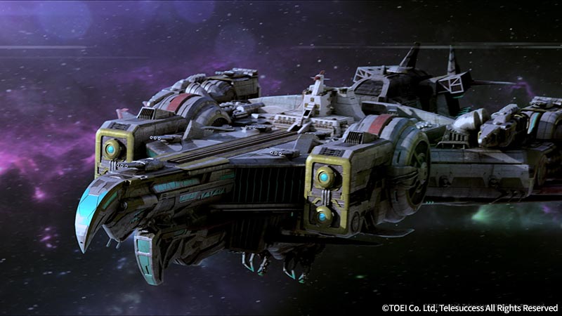 voltesv_legacy's tweet card. 謎の宇宙船はガースが乗るソーラーバードだった。