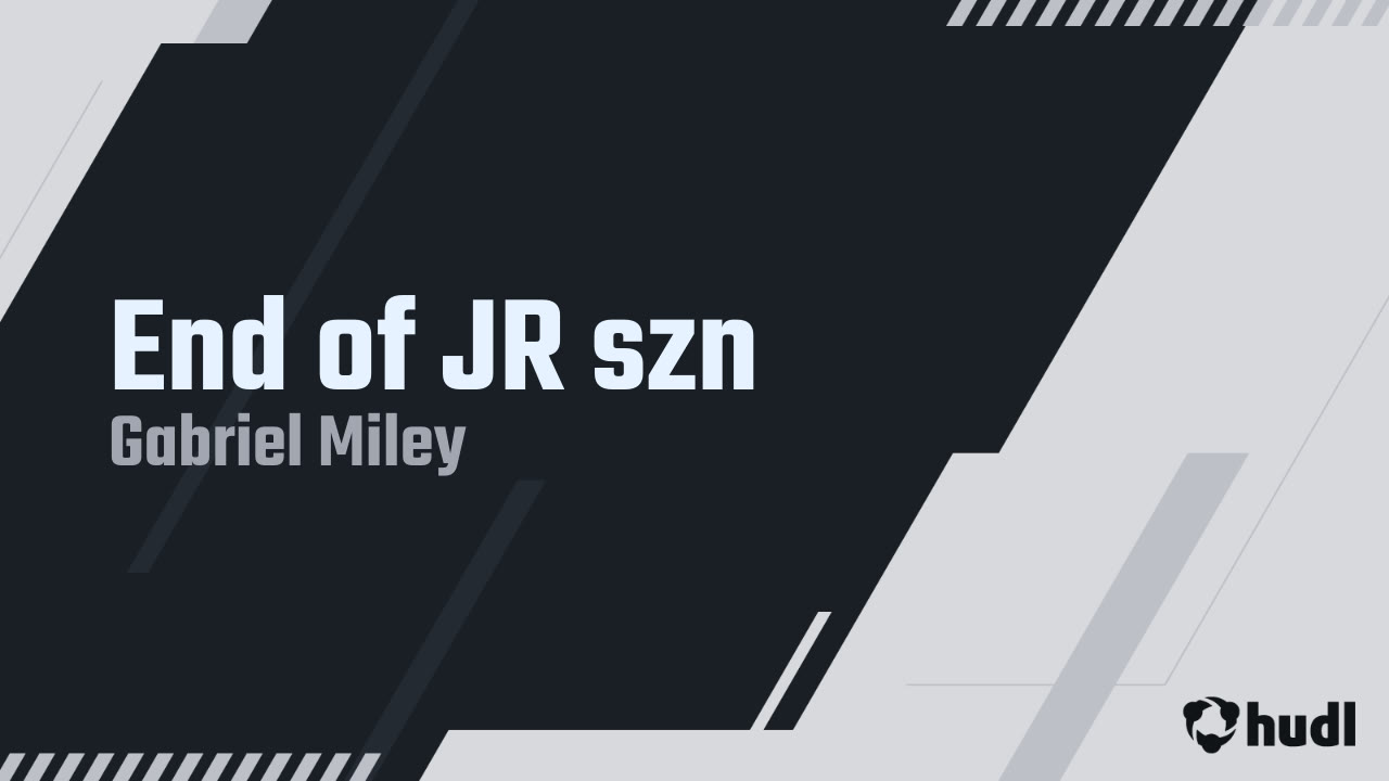 GabrielMiley1's tweet card. End of JR szn