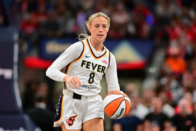 FOX59's tweet card. NEW YORK (AP) — During the Liberty’s lineup announcement Tuesday night, one name brought the Barclays Center crowd to its feet: Jonquel Jones. She held up a heart to the crowd. In the words o…