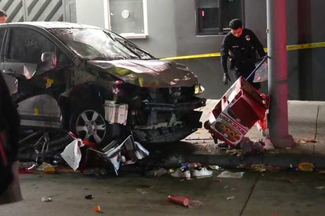 WKBN's tweet card. The driver accused of ramming his car into a crowd outside a Los Angeles nightclub over the weekend was charged with 37 felony counts of attempted murder, prosecutors said Tuesday.