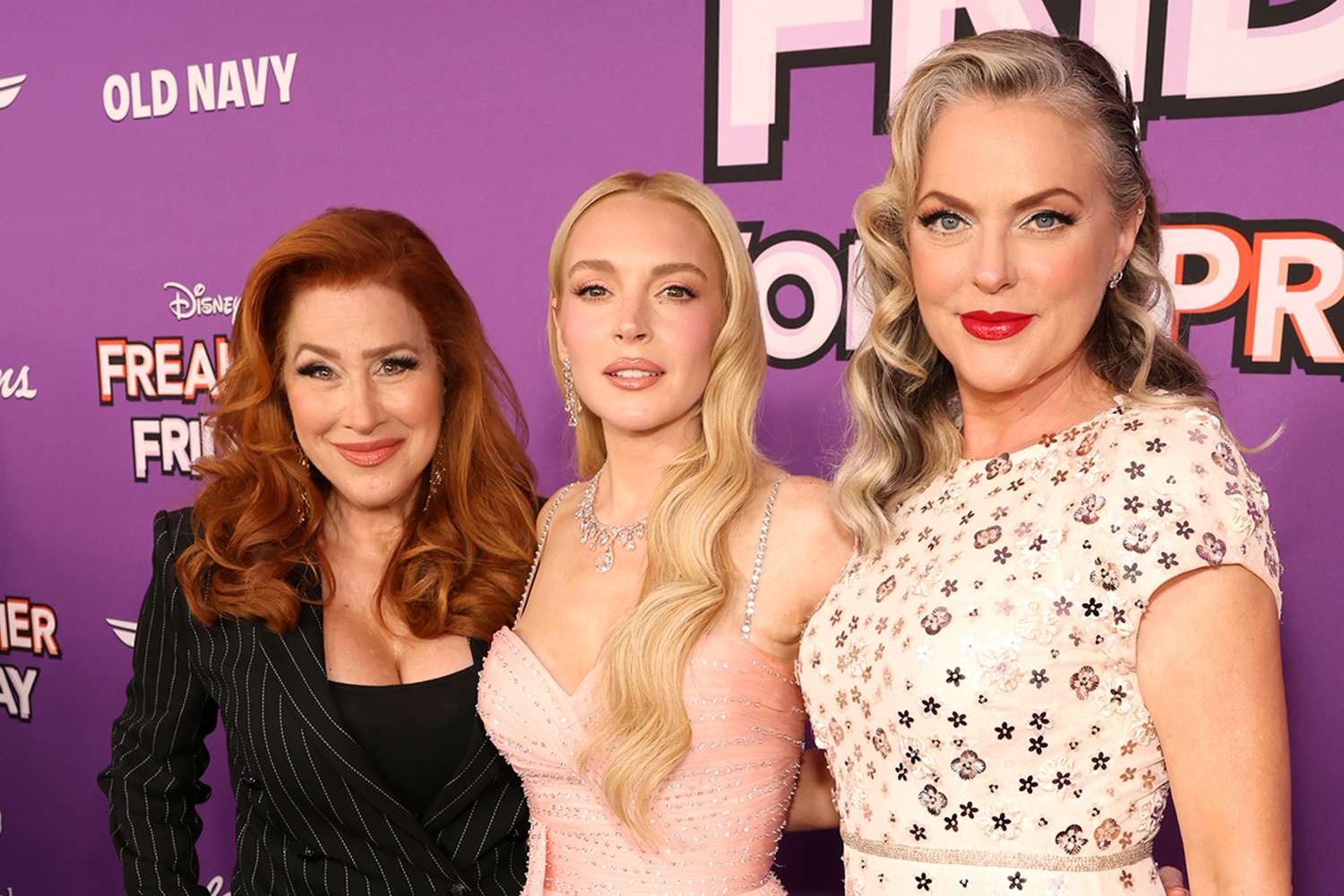 people's tweet card. Lindsay Lohan reunited with her 'Parent Trap' costars Lisa Ann Walter and Elaine Hendrix at the Los Angeles premiere of Freakier Friday on Tuesday, July 22. The trio costarred in the remake of the...