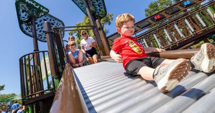 NOLAnews's tweet card. Councilwoman Arita Bohannan and Jefferson Parish families celebrated the opening of Tripp's Treehouse, an playground inclusive of all abilities in Lafreniere Park. The $1.3 million project replaced...