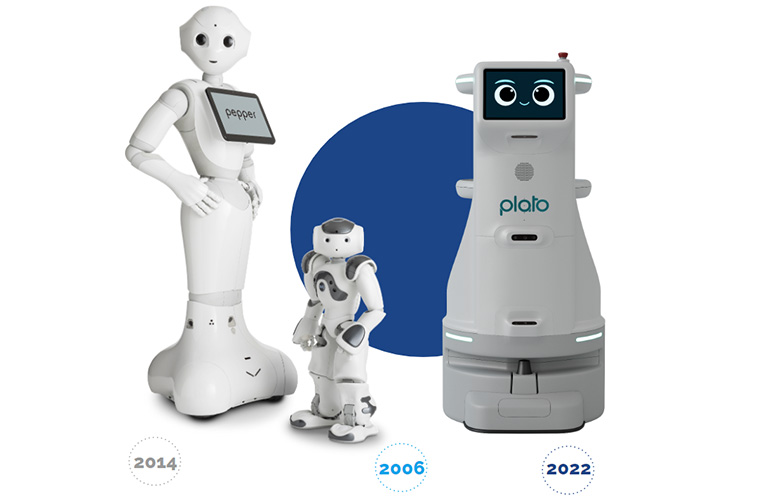 GeneD5's tweet card. Aldebaran made the Pepper and Nao humanoid robots, which were popular in education and service uses but struggled to make money.