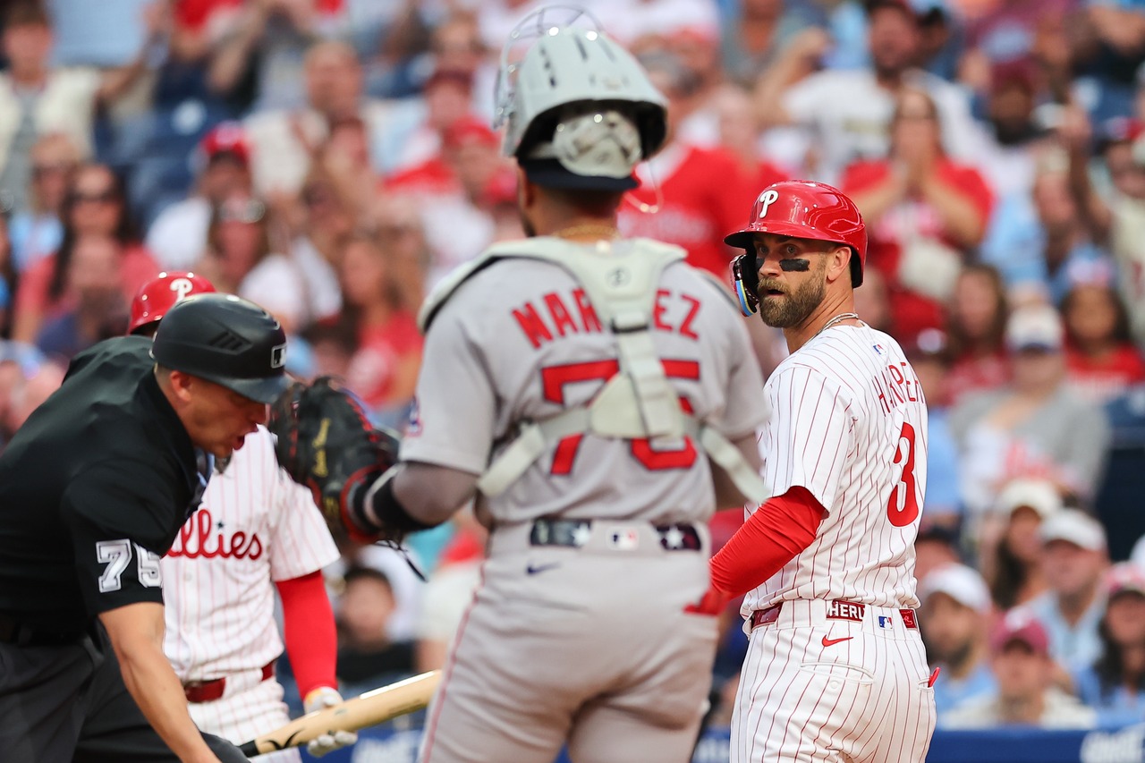 ChrisCotillo's tweet card. Another day, another bizarre catcher's interference call at the plate against the Red Sox. Here's what happened.