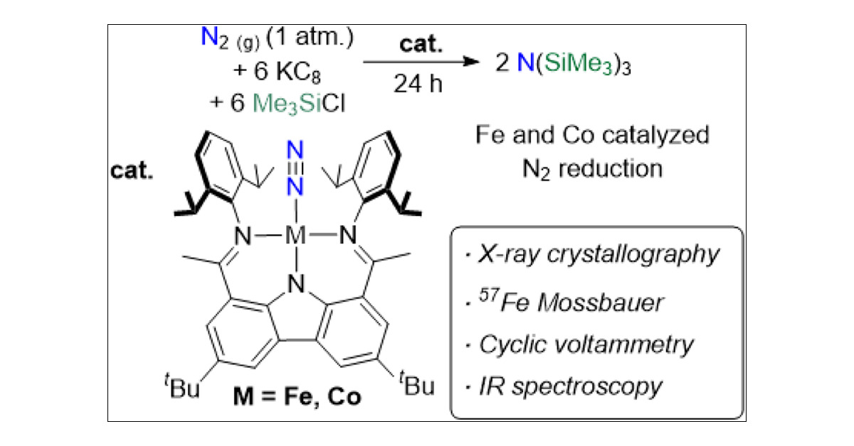 TheNeidigLab's tweet card. We report the coordination chemistry of a bulky 1,8-bis(ketimino)carbazole (HL) ligand and the reactivity of the corresponding iron(II) and cobalt(II) chloride complexes [LFeCl] (1) and [LCoCl] (2)....