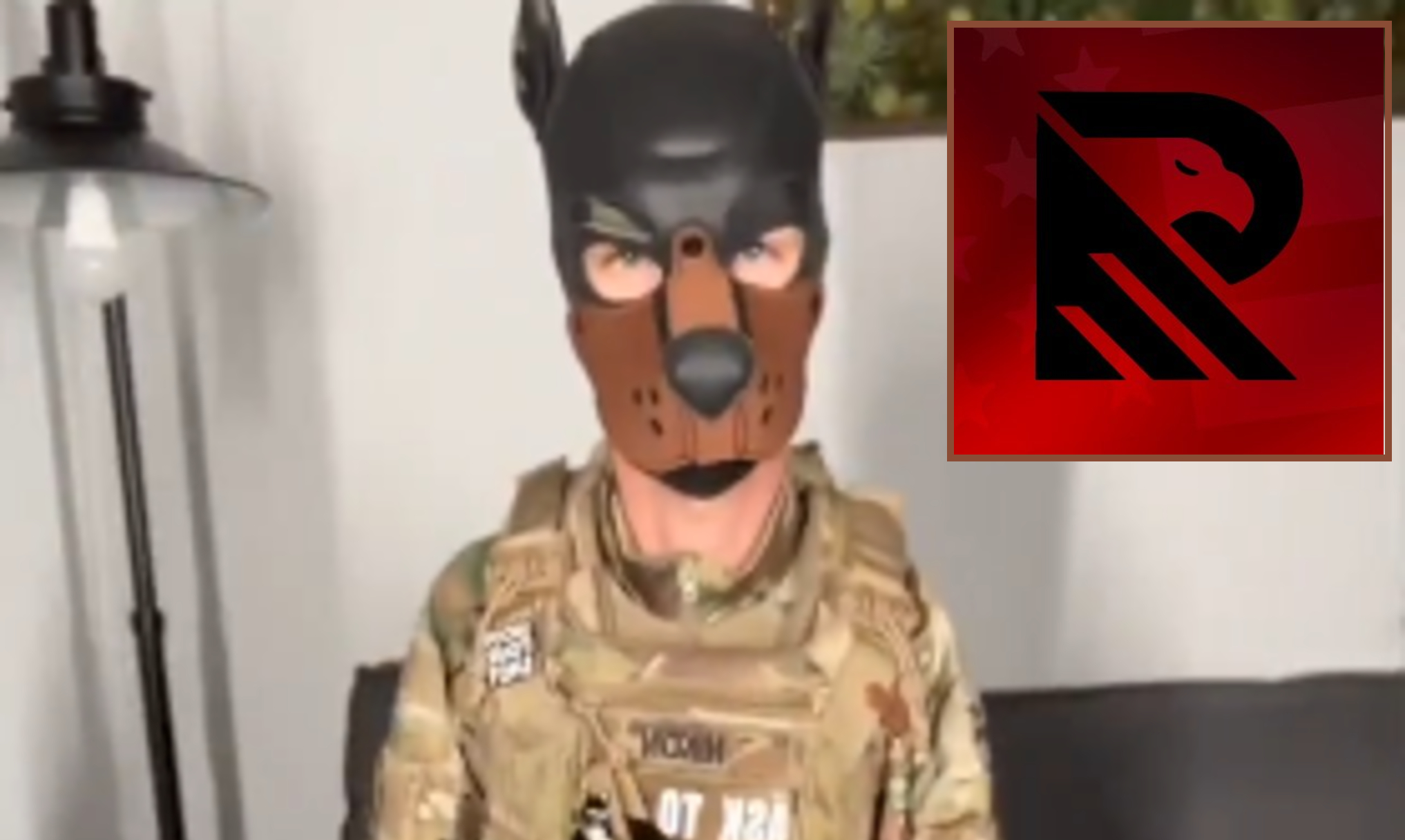 DobermanStrong's tweet card. The RawsAlerts Pup Play Fetish, Secretly Gay, ANTIFA Journalist Allegations refers to the conservative news Twitter / X account @RawsAlert, run by Hunter R