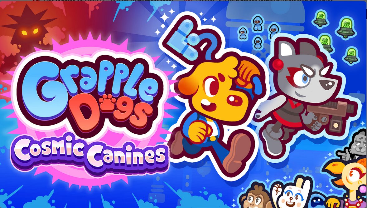 TOA_site's tweet card. Grapple Dog: Cosmic Canine is far superior to the original game and is a must play platformer!