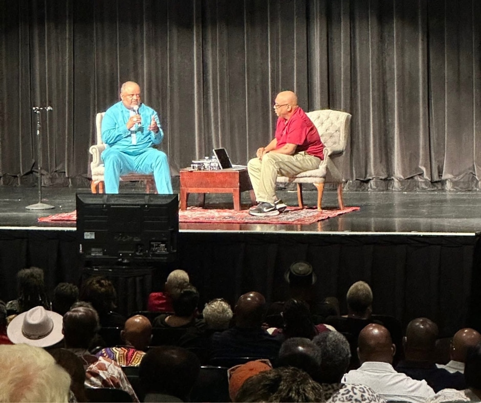 BlackByGodWV's tweet card. By Black By God Staff | June 23, 2025 CHARLESTON, W.Va. — Charleston’s 2025 Juneteenth celebration kicked off with urgency and inspiration during an exceptional Fireside Chat featuring award-winning...