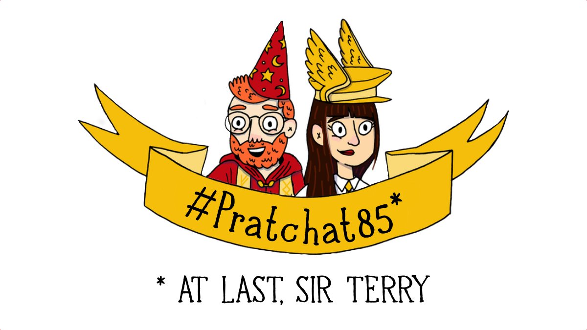 PratchatPodcast's tweet card. To mark ten years since Terry Pratchett’s death, Liz, Ben and guest Myfanwy Coghill discuss his 2010 Richard Dimbleby lecture, “Shaking Hands with Death”. Please note that this episode includ…
