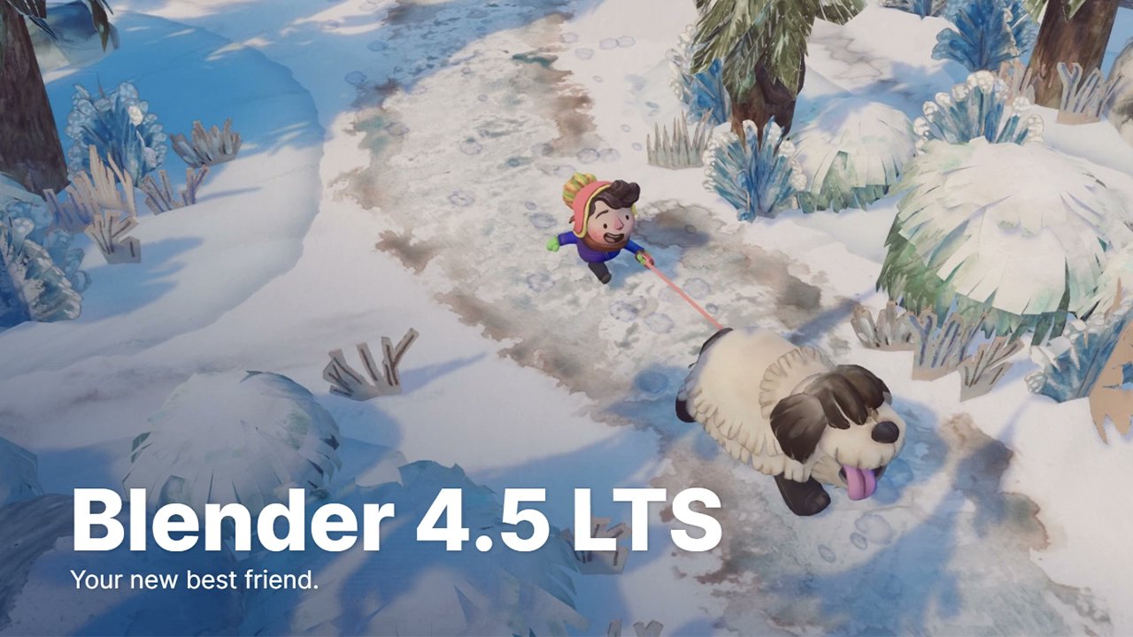 CGinterest's tweet card. 2025年7月15日（現地時間）- オープンソースの3DCGソフトウェア「Blender」の最新長期サポート（LTS）版であるBlender 4.5 LTSがリリースされました。主な新機能をまとめたハイライトとより詳しい新機能情報の2つのペ