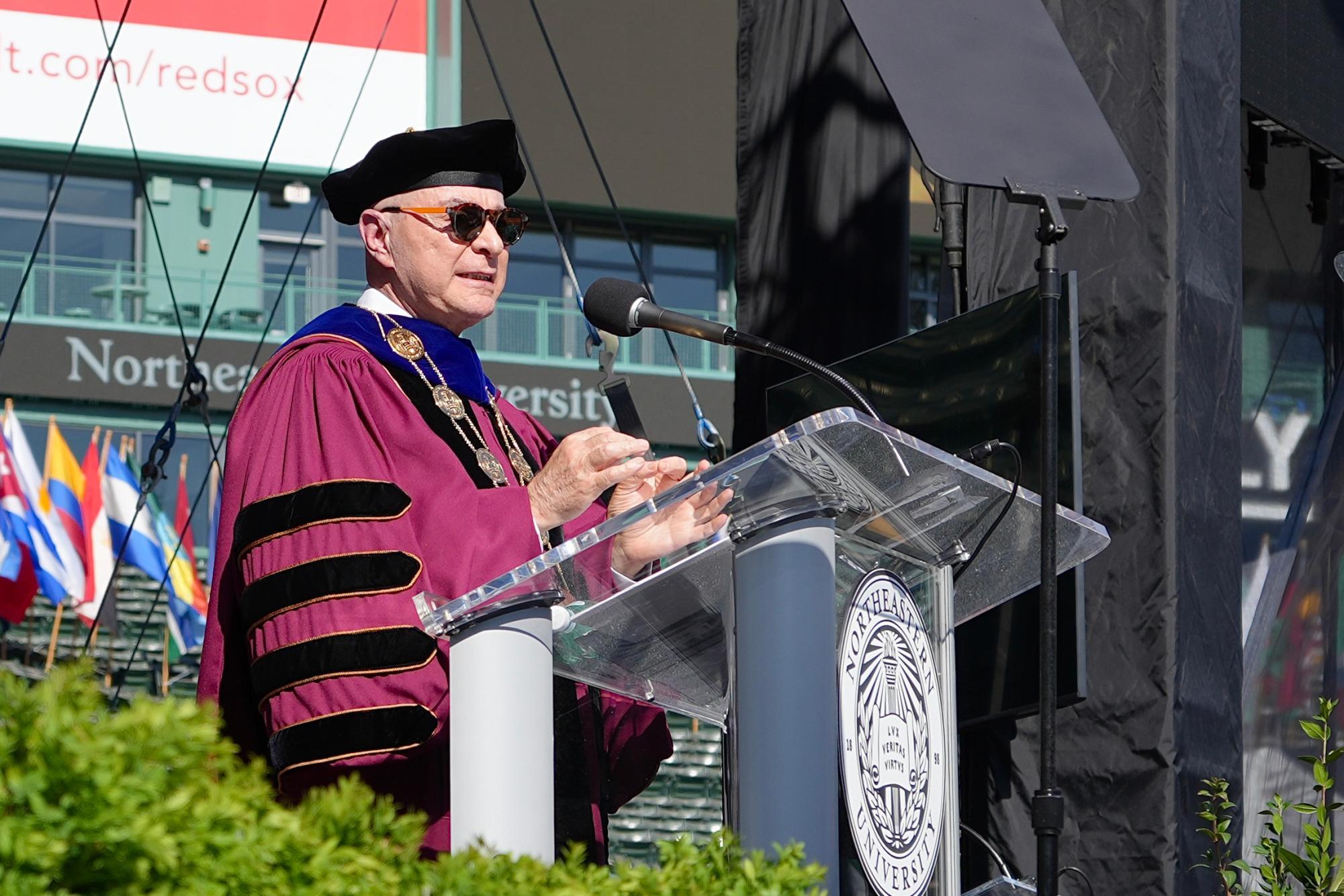 HuntNewsNU's tweet card. Northeastern President Joseph E. Aoun joined 50 university presidents and industry leaders May 22 in signing a joint statement calling on the federal government to restore research funding, which has...