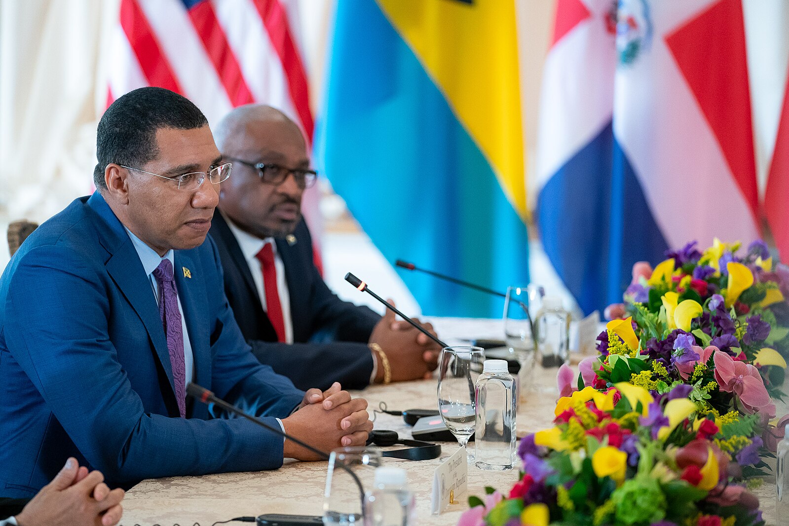 HuntNewsNU's tweet card. Most doctoral students don’t have years of experience leading a nation. But Andrew Holness, Jamaica’s prime minister, is an exception.  On April 30, Holness received his doctorate degree in law and...