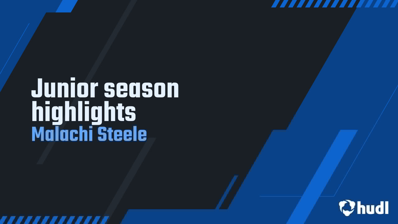 Msteele_3's tweet card. Junior season highlights