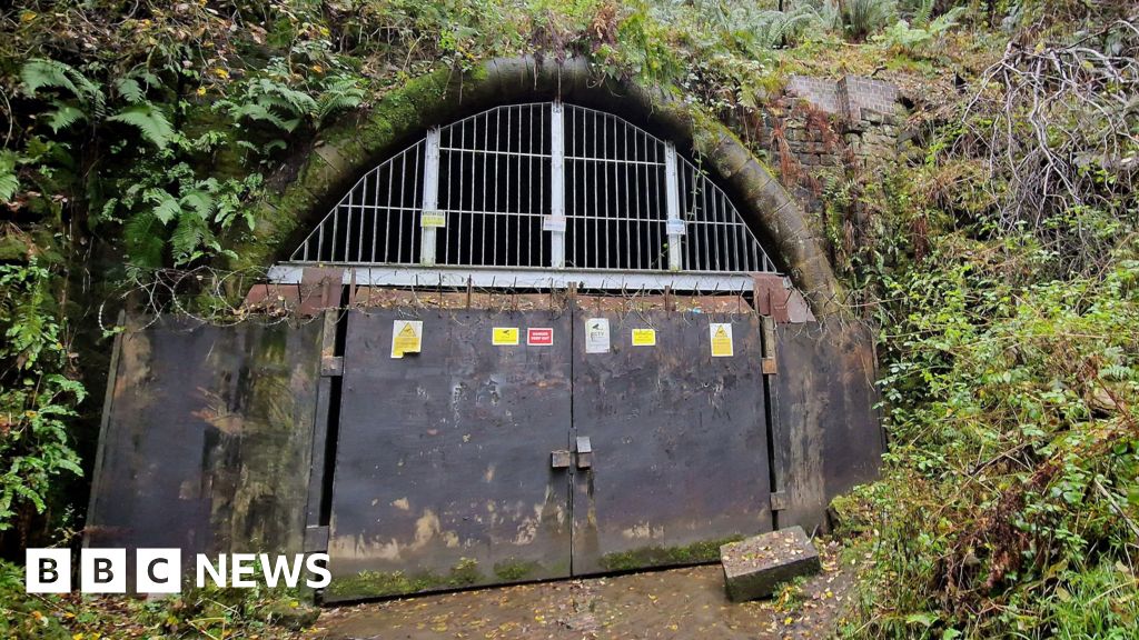 BBCLookNorth's tweet card. Government says converting Queensbury Tunnel into a cycleway would be too expensive.