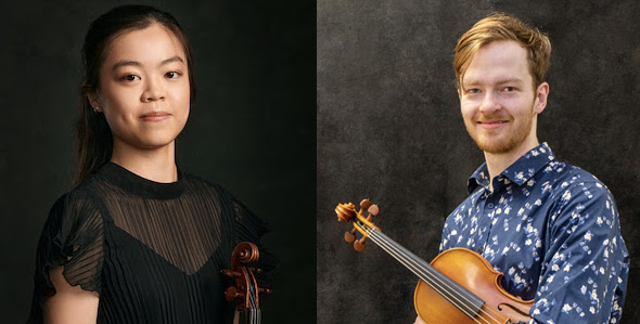 GermanyInOz's tweet card. Violinists Josephine Chung and Harry Egerton win scholarships to attend Berlin's Karajan Academie and Munich's Hermann Levi Academy, respectively.