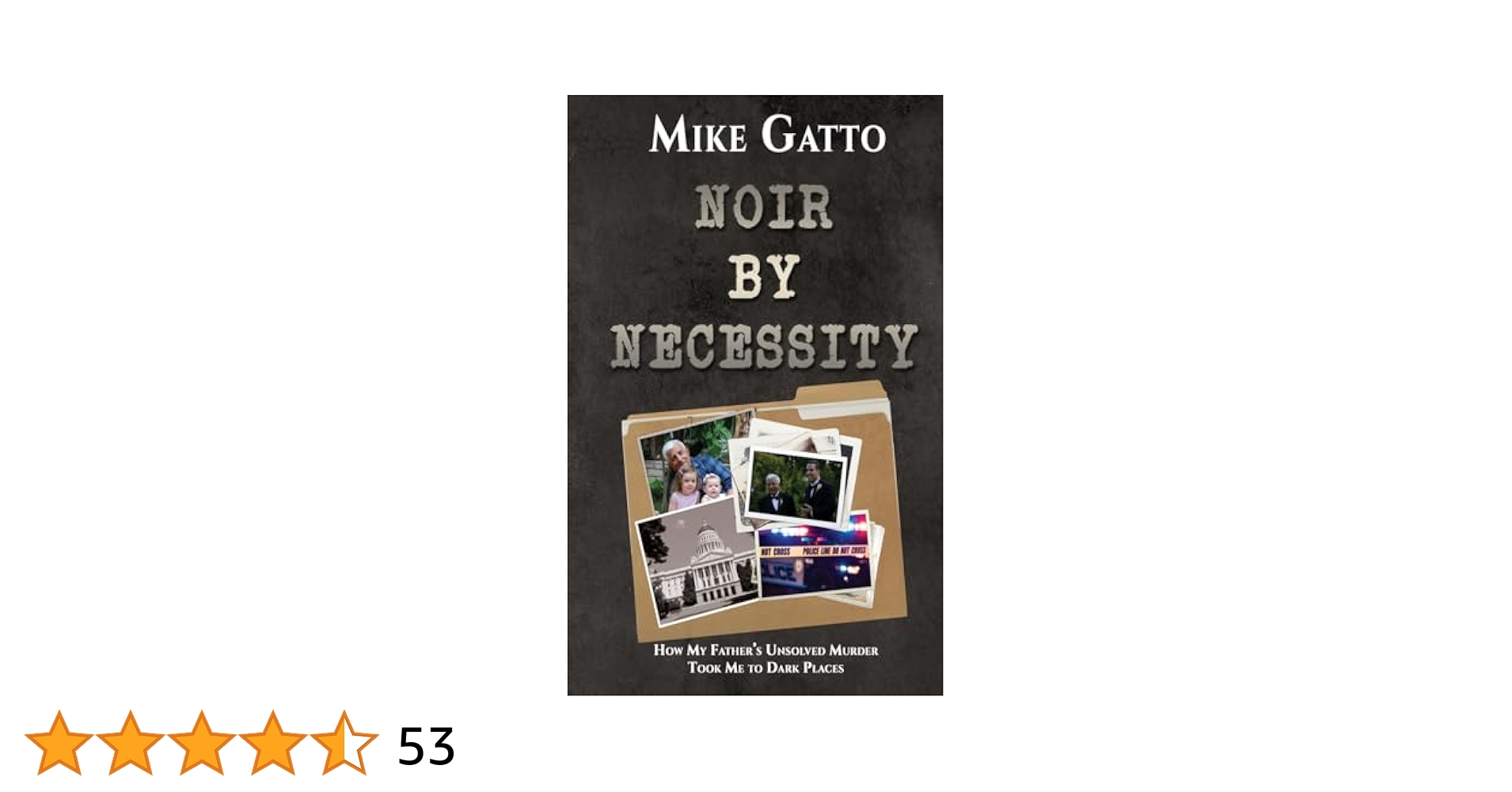 mikegatto's tweet card. Noir by Necessity: How My Father's Unsolved Murder Took Me to Dark Places