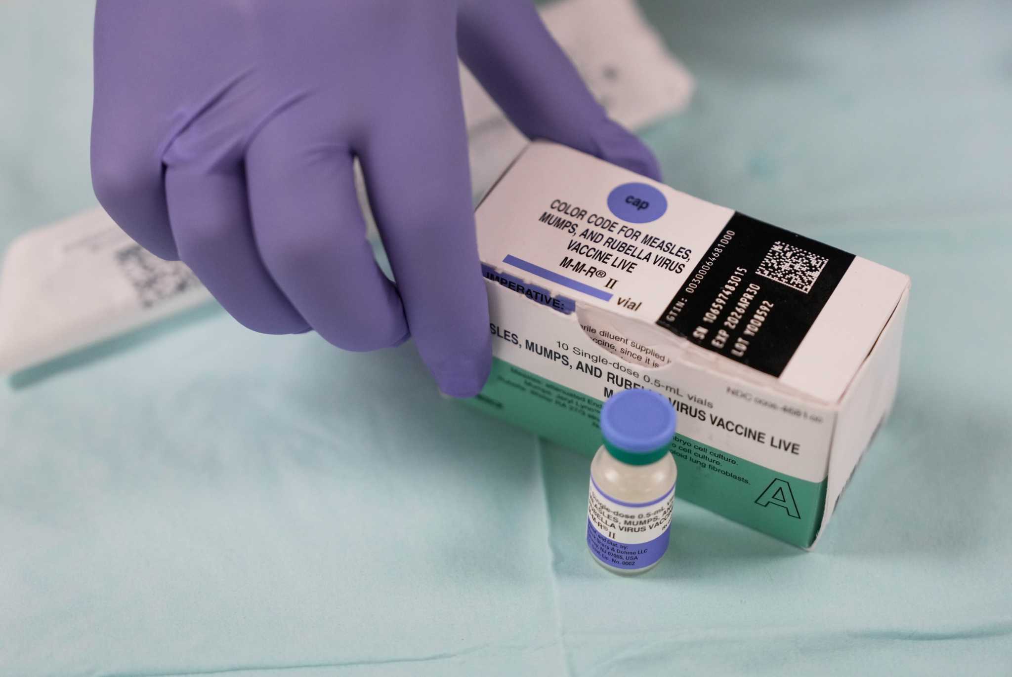 evanmac3's tweet card. The latest update from Texas health officials continues a trend of fewer measles cases in...