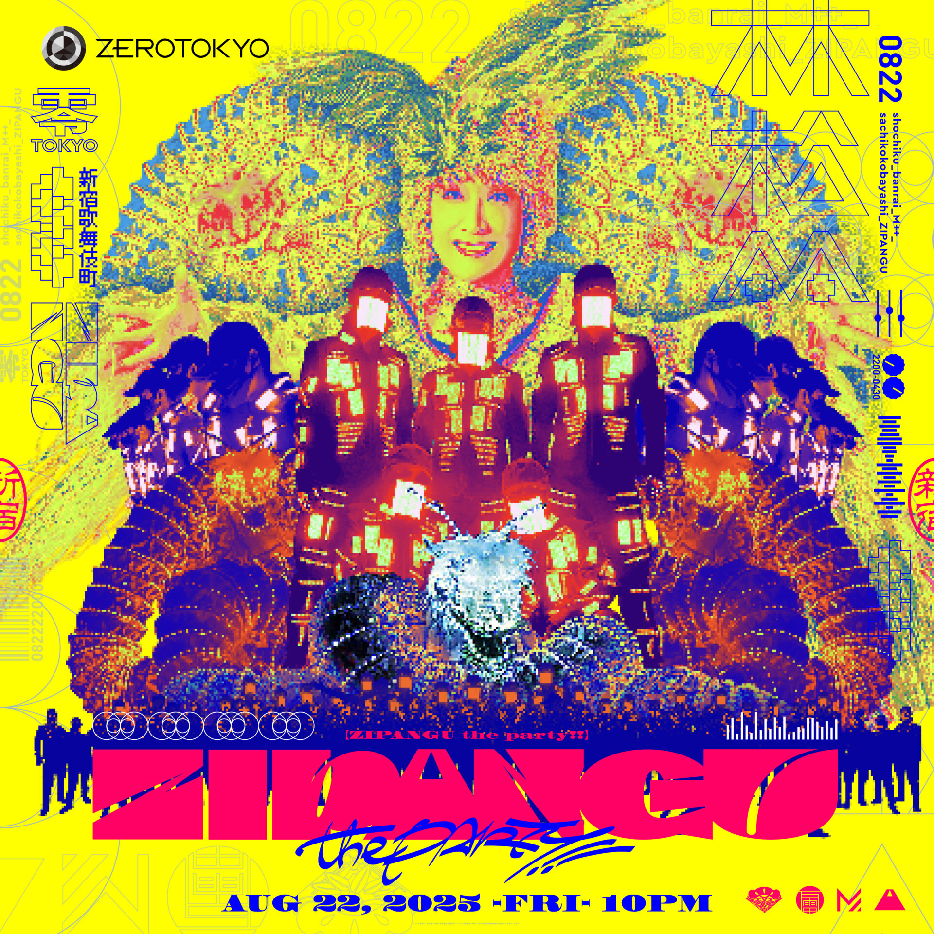 tanac2e's tweet card. ZIPANGU the Party!! | ZEROTOKYO | Shinjuku Kabukicho