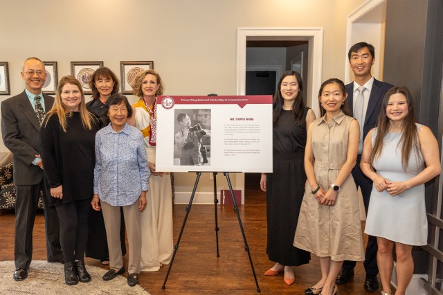 MyArkLaMiss's tweet card. MONROE, LA – The Tianyu Wang Endowed Scholarship in Communication has been established at the ULM Foundation thanks to a generous gift from The Tan Family. The announcement was made at a check pres…