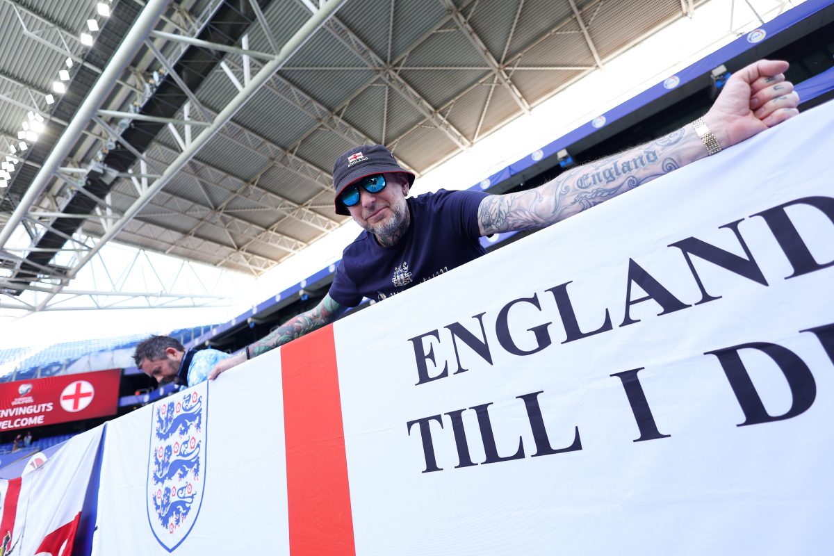 MattHughesMedia's tweet card. Hospitality tickets to watch England at the 2026 World Cup sold out within three days of being put on sale last week. 