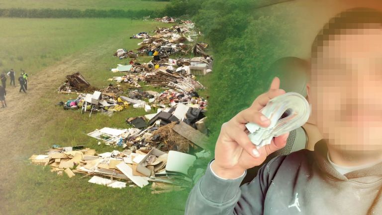 rachaelvenables's tweet card. Holding up a wad of cash, Cristian smiles as he counts out £50 notes while a friend beams and waves a finger at the camera.